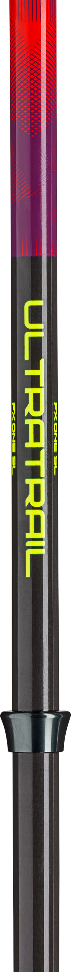 Leki Ultratrail FX.One Superlite Trail Running Poles - Bright Red/Violet/Neon Yellow