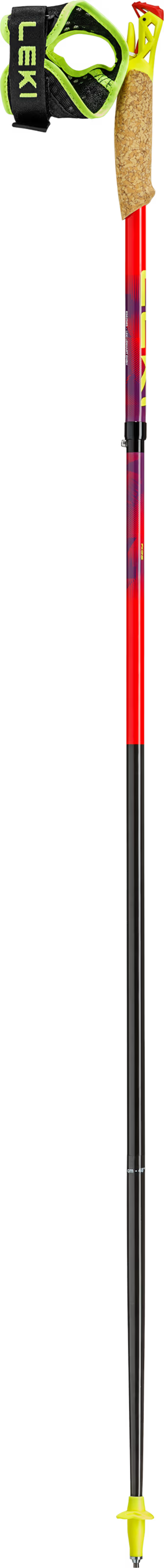 Leki Ultratrail FX.One Trail Running Poles - Bright Red/Violet/Neon Yellow
