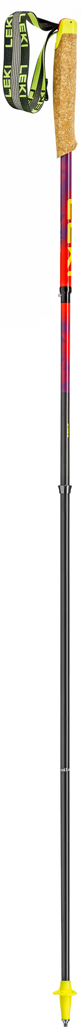 Leki Leki Neotrail Pro FX.One Superlite Trail Running Poles - Bright Red/Violet/Neon Yellow