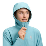Black Diamond Strataline Stretch Shell (Women's) - Glacier