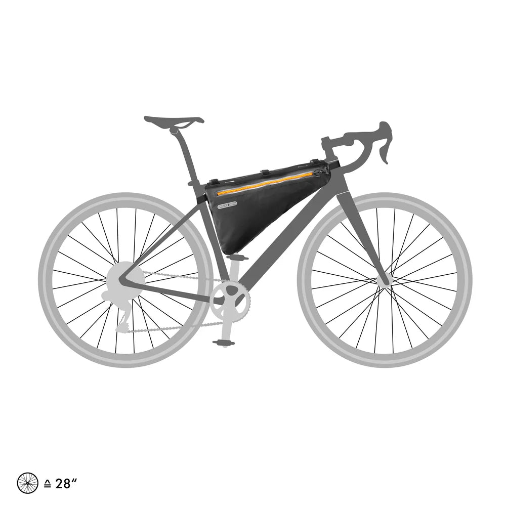 ORTLIEB Frame-Pack - 6L - Black Matt - Find Your Feet Australia Hobart Launceston Tasmania