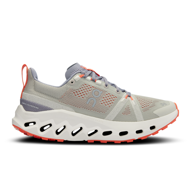 On Cloudsurfer Trail Shoe (Women's) - Fossil/Ivory - Find Your Feet Australia Hobart Launceston Tasmania
