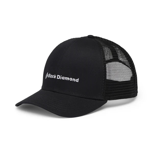 Black Diamond Trucker Hat - Black/Black