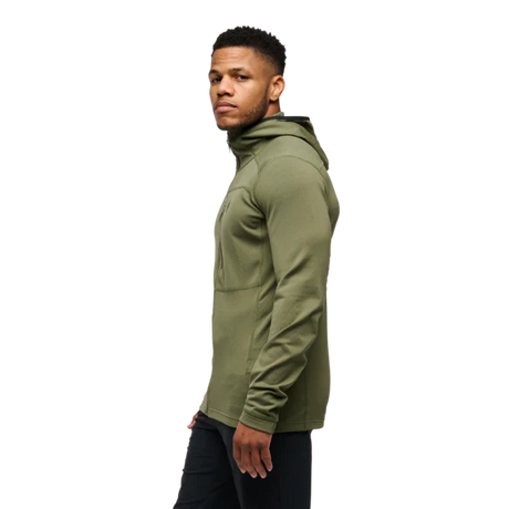 Black Diamond Coefficient Fleece Hoody (Men's) - Tundra - Green