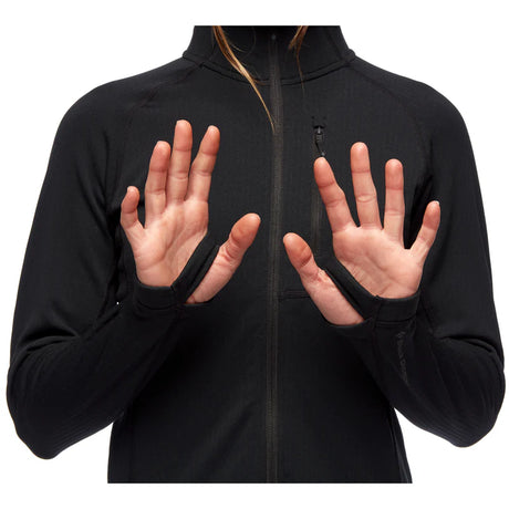 Black Diamond Coefficient Fleece Hoody (Women's) - Black