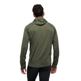 Black Diamond Coefficient LT Hybrid Hoody (Men's) - Tundra/Black - Green