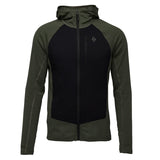 Black Diamond Coefficient LT Hybrid Hoody (Men's) - Tundra/Black - Green