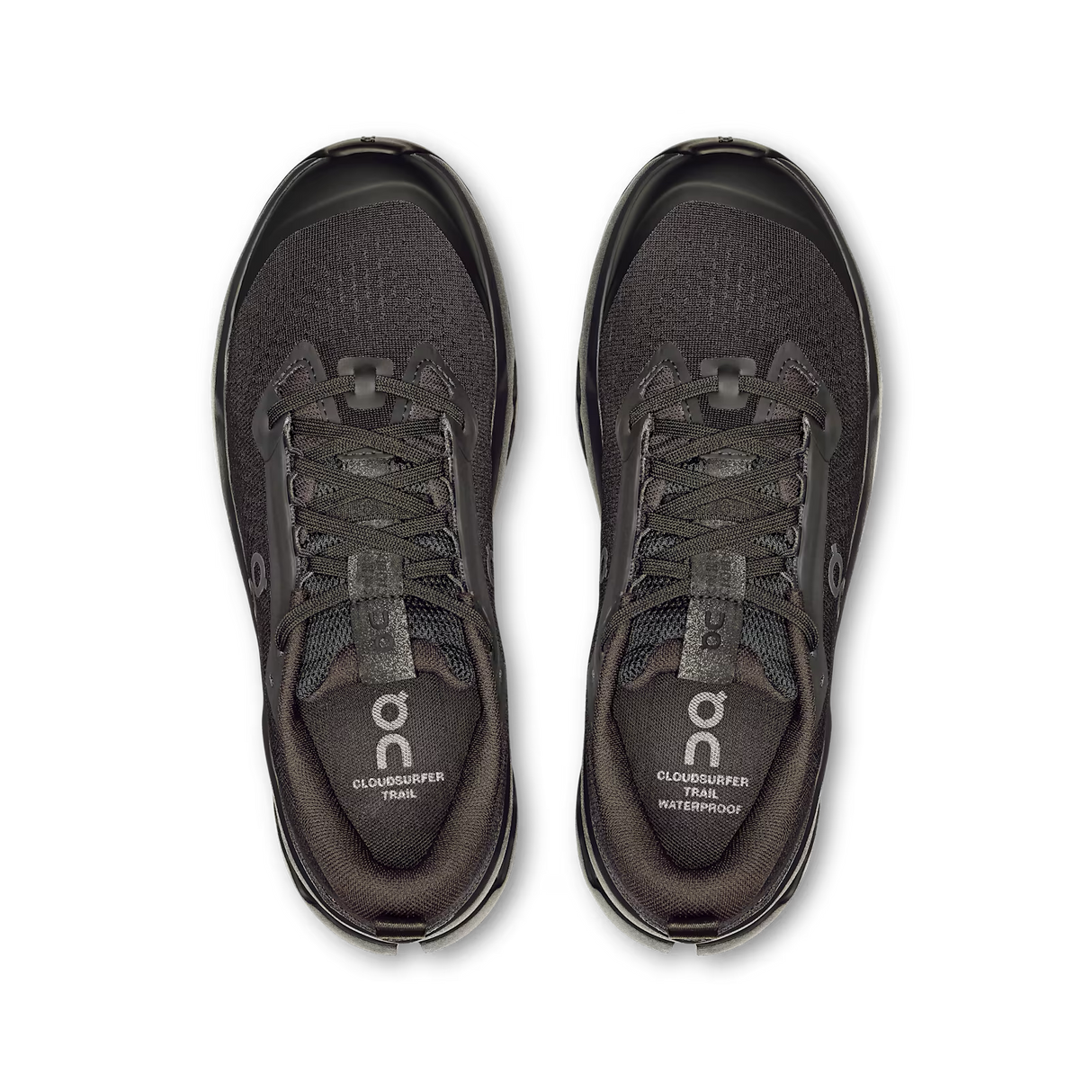 On Cloudsurfer Trail 2 Shoes (Women's) - Black/Black