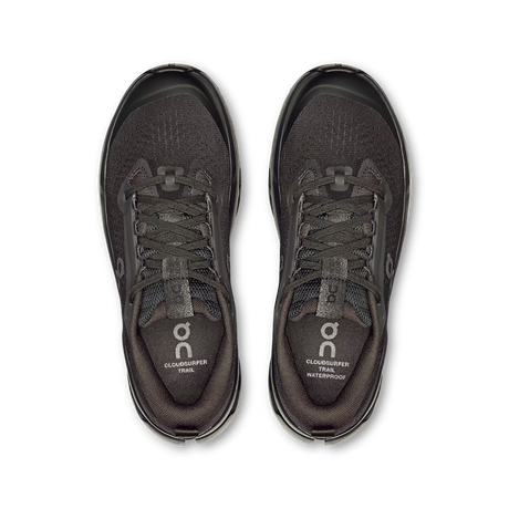 On Cloudsurfer Trail 2 Shoes (Women's) - Black/Black