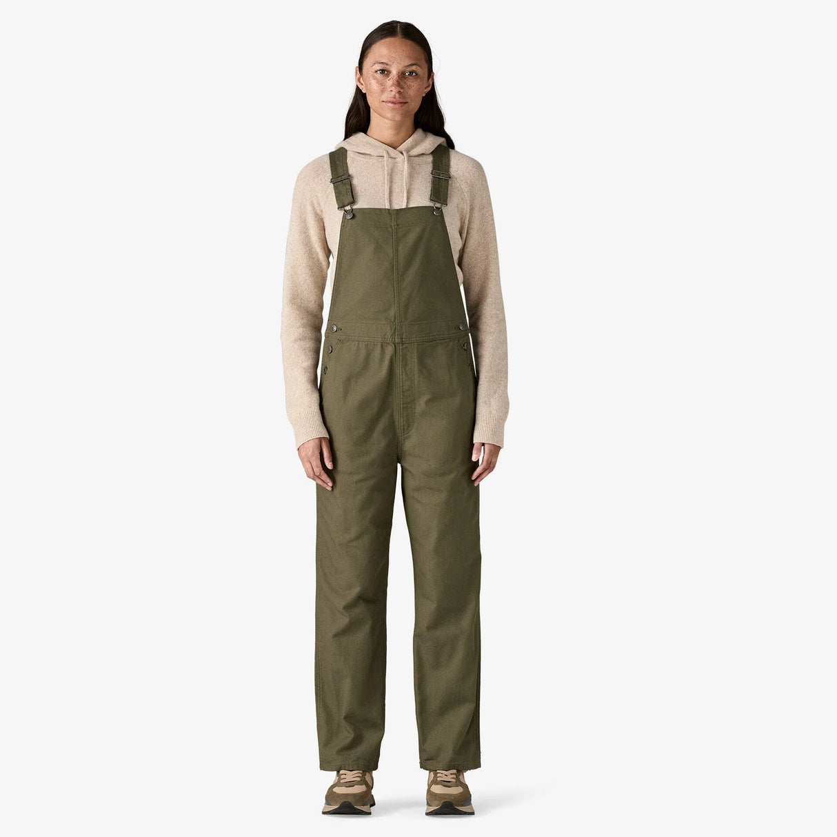 Patagonia Point Reyes Canvas Overalls (Women's) - Basin Green
