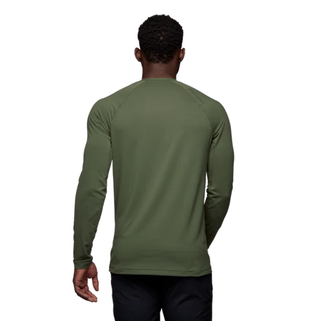 Black Diamond Alpenglow Long Sleeve Crew (Men's) - Tundra - Green