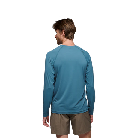 Black Diamond Alpenglow Long Sleeve Crew (Men's) - Creek Blue