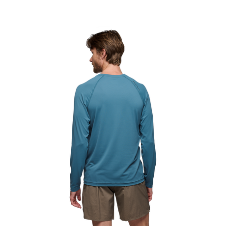 Black Diamond Alpenglow Long Sleeve Crew (Men's) - Creek Blue