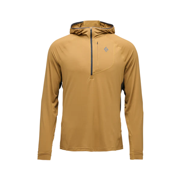 Black Diamond Alpenglow Pro Hoody (Men's) - Flax - Find Your Feet Australia Hobart Launceston Tasmania