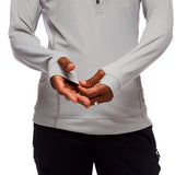 Black Diamond Alpenglow Pro Hoody F24 (Women's) - Pewter - Find Your Feet Australia Hobart Launceston Tasmania