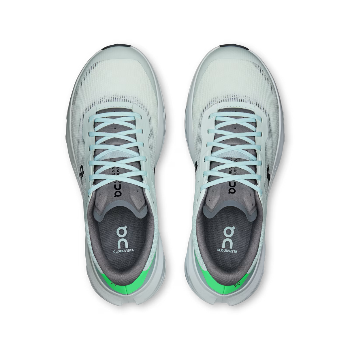 A pair of P.O. - On Cloudvista 3 Shoes (Women's) - Flurry/Verdite