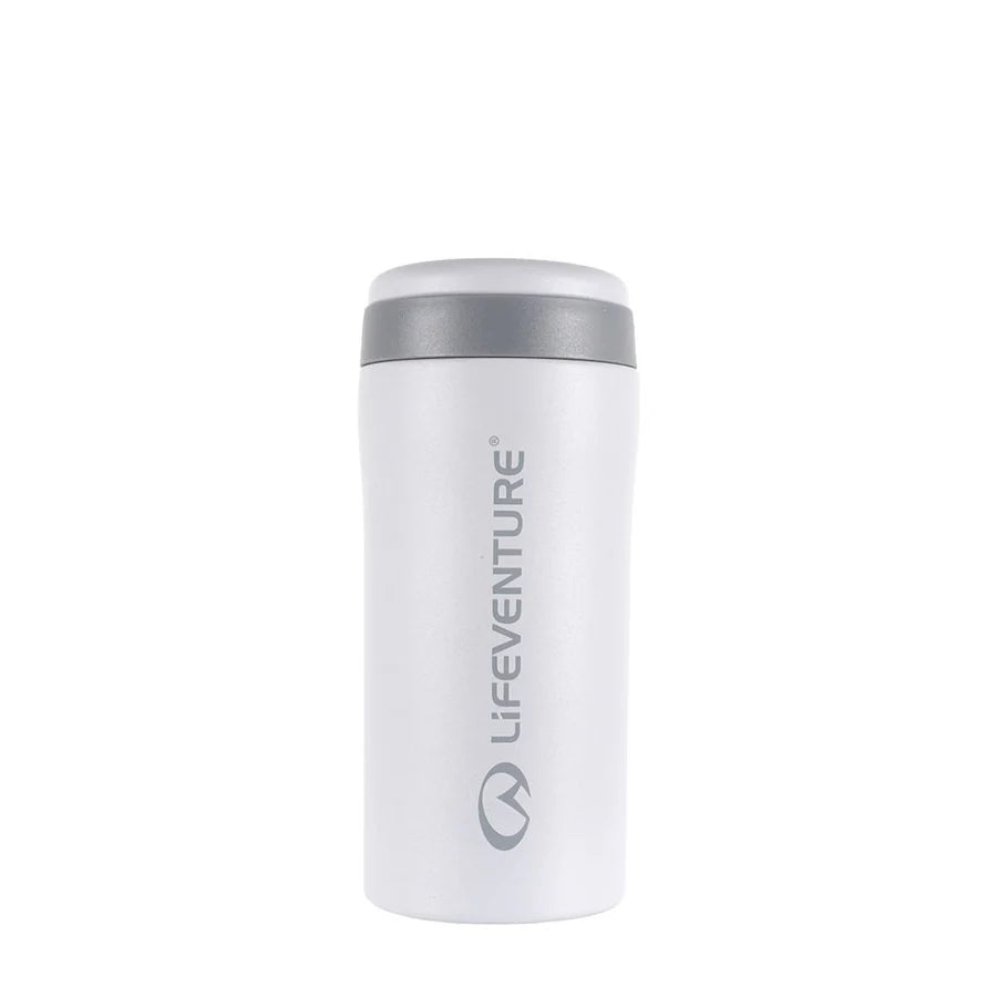 Lifeventure Thermal Mug 300ml - Matt Light Grey - Find Your Feet Australia Hobart Launceston Tasmania