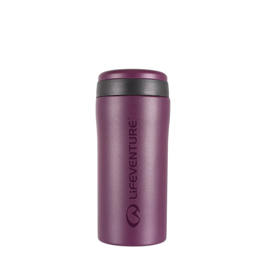 Lifeventure Thermal Mug 300ml - Matt Purple - Find Your Feet Australia Hobart Launceston Tasmania