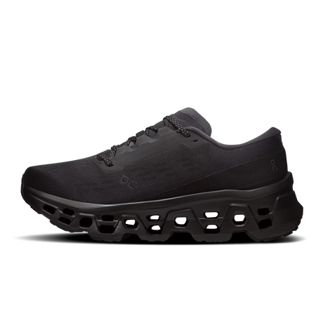 On Cloudmonster 3 Shoes (Women's) - Black/Black
