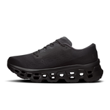 On Cloudmonster 3 Shoes (Women's) - Black/Black