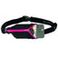 SPIbelt Original Running Belt - Black With Hot Pink Zip - Find Your Feet Australia Hobart Launceston Tasmania