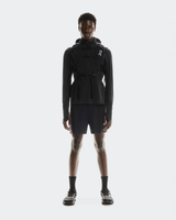 Person wearing a black outfit with a hood on a white background - On Trail Pack 20L - Black
