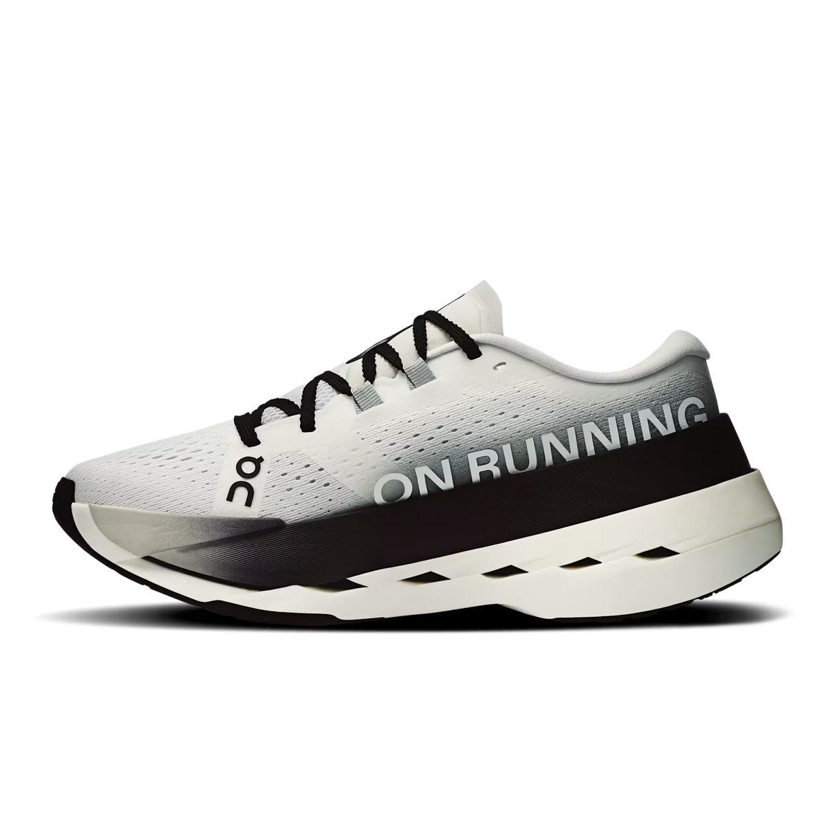 On Cloudboom Max (Women's) - White/Black - Find Your Feet Australia Hobart Launceston Tasmania
