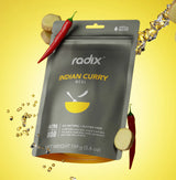 Radix Nutrition Main Meals v9 Plant Based - Ultra Range 800 - Indian Curry - Find Your Feet Australia Hobart Launceston Tasmania