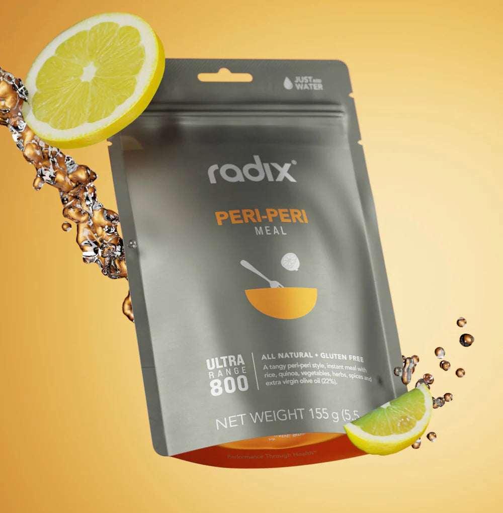 Radix Nutrition Main Meals v9 Plant Based - Ultra Range 800 - Peri-Peri - Find Your Feet Australia Hobart Launceston Tasmania