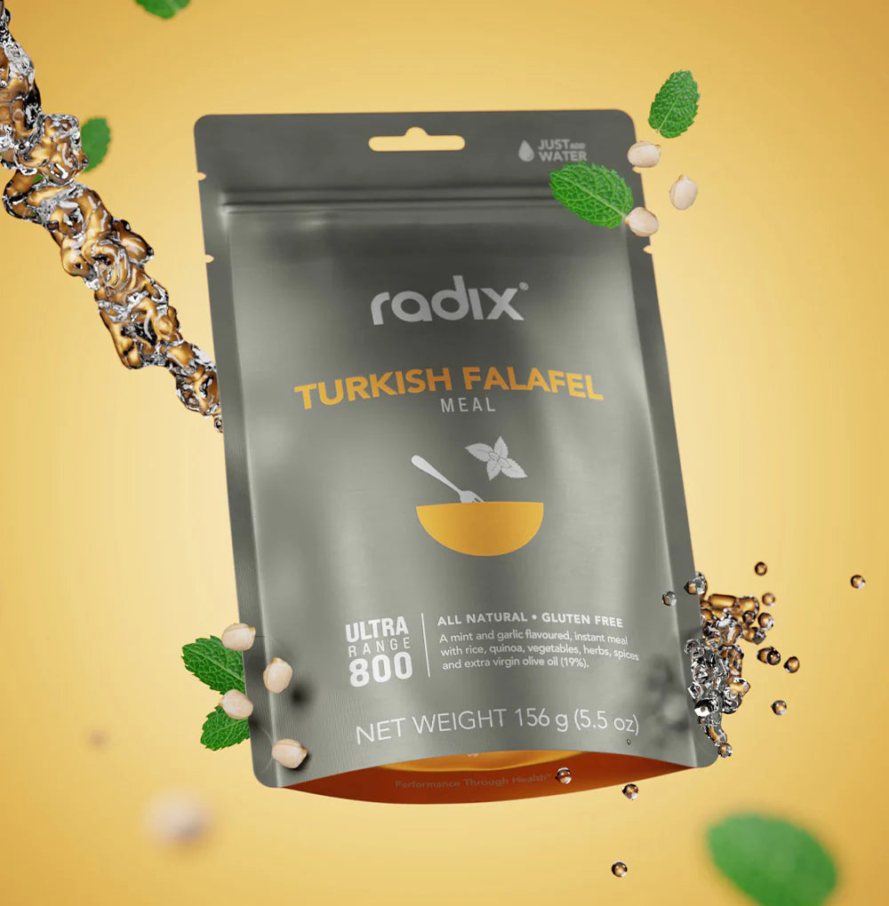 Radix Nutrition Main Meals v9 Plant Based - Ultra Range 800 - Turkish Falafel - Find Your Feet Australia Hobart Launceston Tasmania