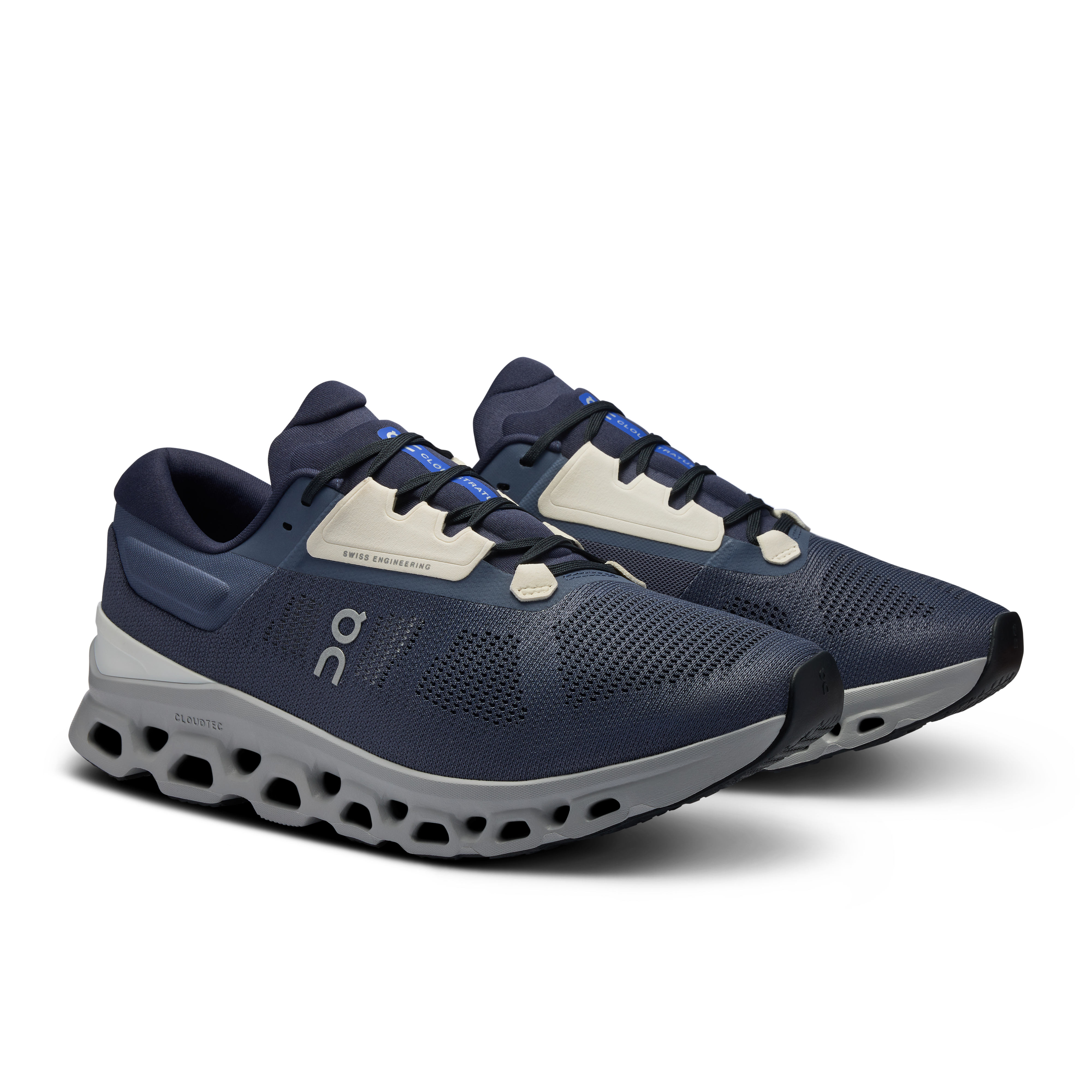 On Cloudstratus 3 Shoe (Men's) - Metal | Glacier - Find Your Feet Australia Hobart Launceston Tasmania