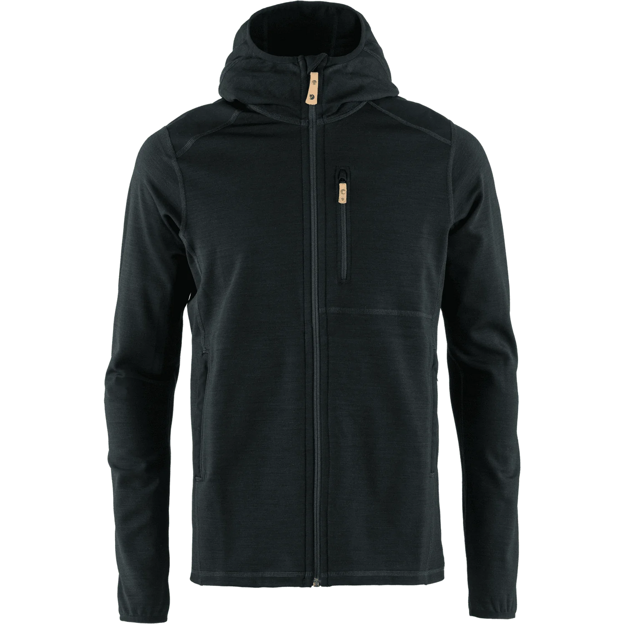 Fjällräven Keb Fleece Hoodie (Men's) - Black - Find Your Feet Australia Hobart Launceston Tasmania