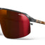 Julbo Density Sunglasses - Translucent Matt Black/Copper / Reactiv High Contrast 0-3