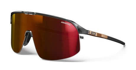Julbo Density Sunglasses - Translucent Matt Black/Copper / Reactiv High Contrast 0-3