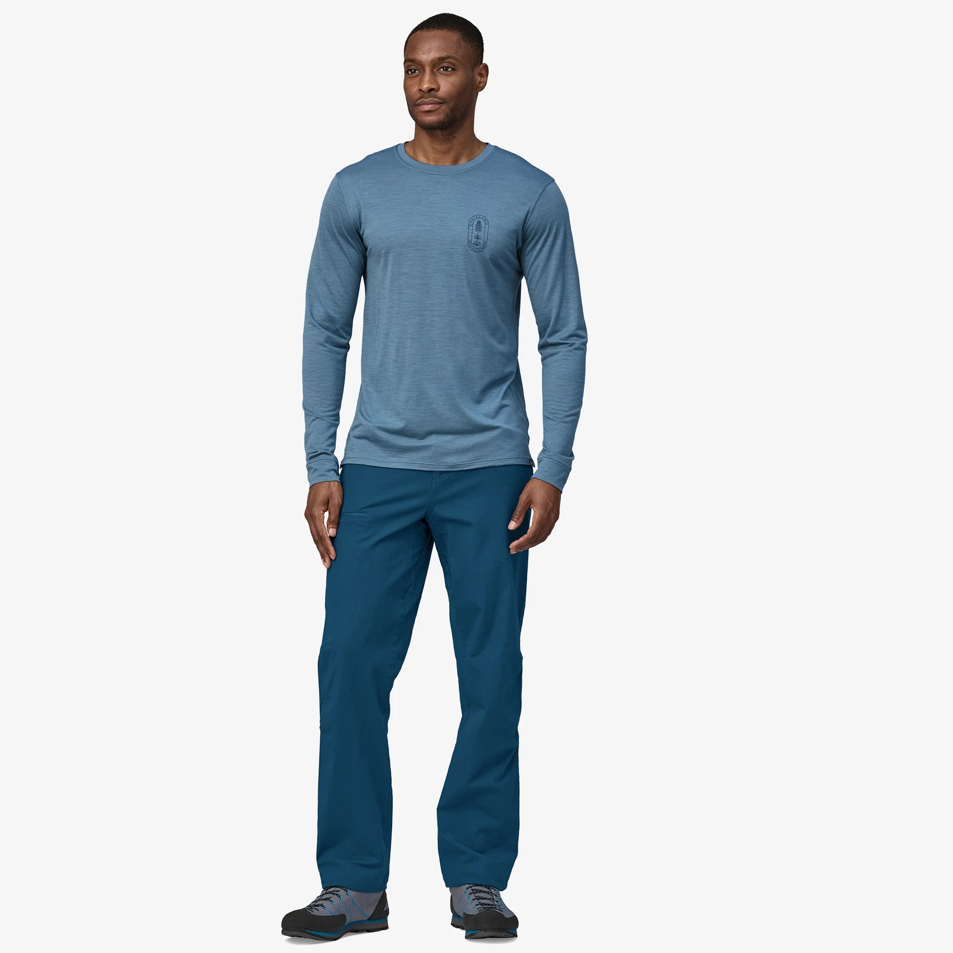 Patagonia Venga Rock Pants (Men's) - Lagom Blue - Find Your Feet Australia Hobart Launceston Tasmania