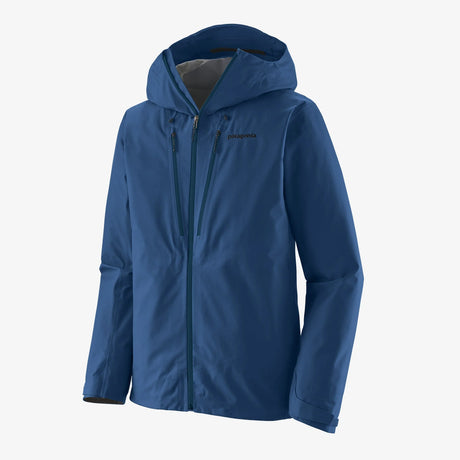 Patagonia Triolet Jacket (Men's) - Rain Jacket - Rain Coat - Waterproof Jacket - Clement Blue - Navy Blue