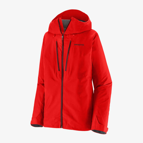 Patagonia Triolet Jacket (Women's) - Waterproof Jacket - Rain Jacket - Rain Coat - Sizzle Red