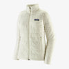 White quilted jacket with Patagonia logo on a white background - Patagonia Nano Puff Jacket (Women's) - Birch White