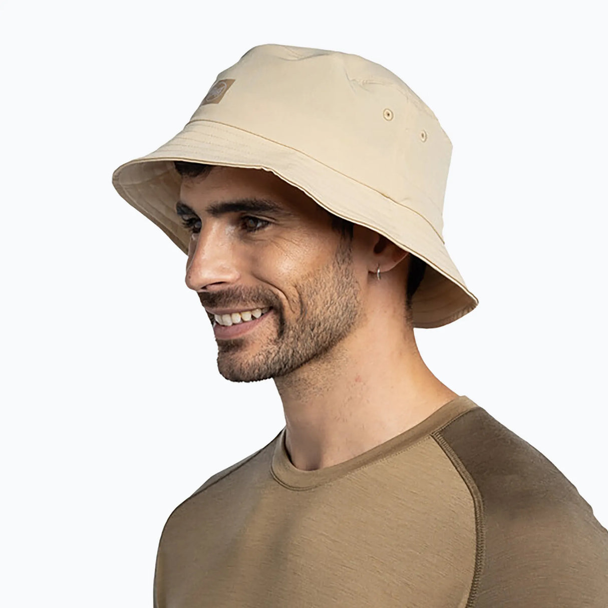 Buff Adventure Bucket Hat - Solid Sand