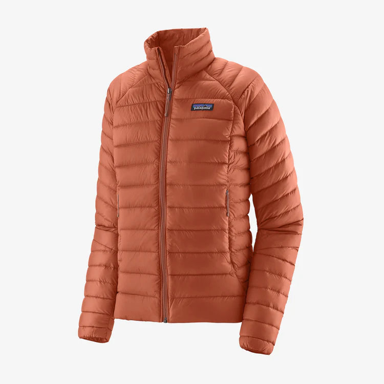 Patagonia Down Sweater Jacket (Women's) - Find Your Feet Australia Hobart Launceston Tasmania - Sienna Clay