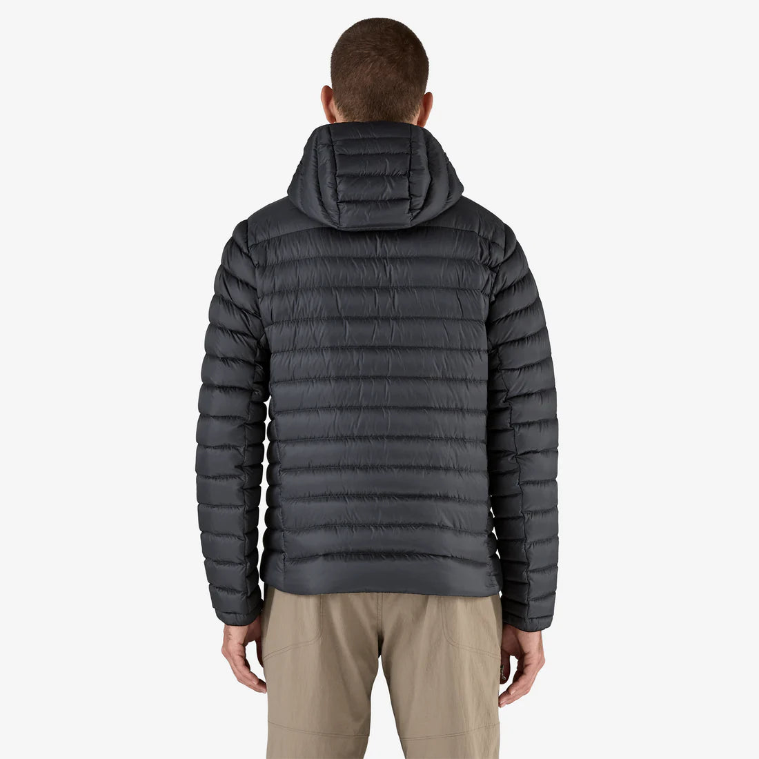 Patagonia Down Sweater Hoody (Men's) - Black - Find Your Feet Australia Hobart Launceston Tasmania