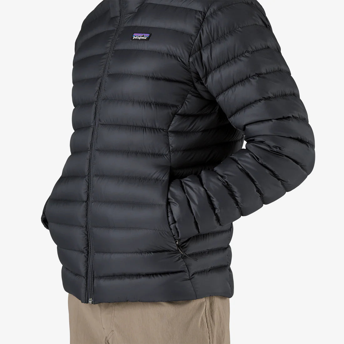 Patagonia Down Sweater Hoody (Men's) - Black - Find Your Feet Australia Hobart Launceston Tasmania