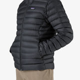 Patagonia Down Sweater Hoody (Men's) - Black - Find Your Feet Australia Hobart Launceston Tasmania