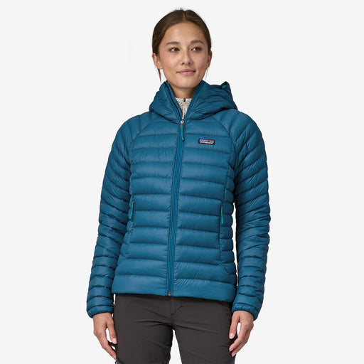 Patagonia Down Sweater Hoody (Women's) - Lagom Blue - Find Your Feet Australia Hobart Launceston Tasmania