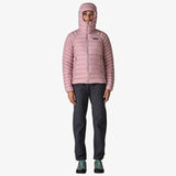 Patagonia Down Sweater Hoody (Women's) - Quiet Violet