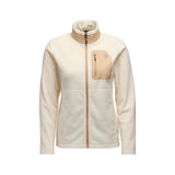 Black Diamond Rift Full-Zip Fleece Jacket (Women's) - Chalk/Khaki