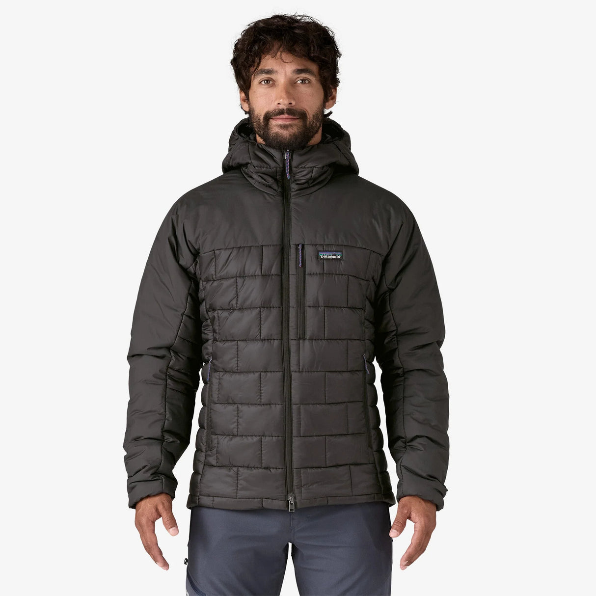 Patagonia Hi-Loft Nano Puff Hoody (Men's) - Black