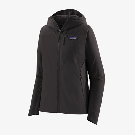 Patagonia R1® CrossStrata Hoody (Women's) - Black - Find Your Feet Australia Hobart Launceston Tasmania