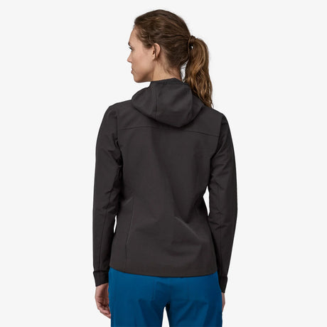 Patagonia R1® CrossStrata Hoody (Women's) - Black - Find Your Feet Australia Hobart Launceston Tasmania
