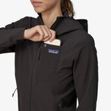 Patagonia R1® CrossStrata Hoody (Women's) - Black - Find Your Feet Australia Hobart Launceston Tasmania